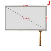 네비게이션 터치패널 터치모니터 터치스크린 LCD패널 자동차 DVD GPS 멀티미디어 터치 스크린 패널 유리 인치 디지타이저, 10.7--Style J