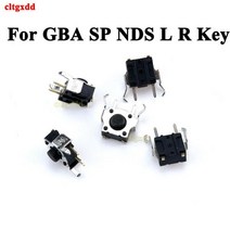 게임 보이 어드밴스 sp에 대 한 1PCS GBA SP NDS L R 키 마이크로 스위치에 왼쪽 오른쪽 어깨 트리거 단추