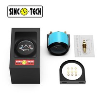 유면계 유량계 Sincotech-52mm 201 시리즈 자동차 게이지 수온 오일 압력 앰프 연료 레벨 볼트 자동 측정, 01 WATER TEMP C