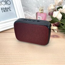 스피커 pc 사운드 블루투스 게이밍 G2 미니 무선 휴대용 360 도 서라운드 다양한 색상 투명, [03] Red