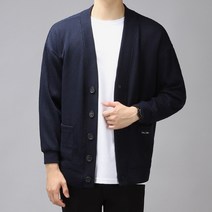 더맨쉽 코듀로이 투포켓 오버핏 브이넥 가디건 DLTGT23005