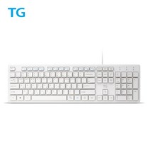 무료 TG삼보 TG-K500U 유선 키보드 화이트 친환경 키보드