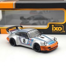 IXO 1:43 PORSCHE Porsche RWB Backdate 964 자동차 모델, 마티니 페인트 RWB 964 K985