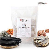 대용량 천연해물다시팩 깊고 시원한 국내산 천연재료 건멸치 건다시마 건새우 건조 디포리 (100g x 6팩), 6개