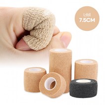 자가점착 압박 붕대 골프 손가락 밴드 7.5cmX4.5M, 1-자가점착7.5cm-스킨