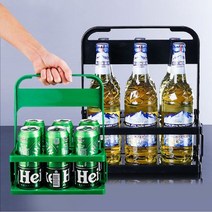 커피 캐리어 캠핑 컵배달 6구, 그린