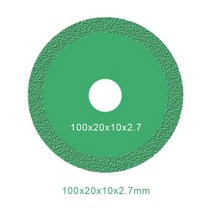 플런지쏘 둥근톱 원형톱 전동 충전식 호환다이아몬드 톱날 60-100mm 앵글 그라인더 타일 용 원형 얇은 절단 디스크 대리석 유리 절단 블레이드 절단 가공, 100x20x2.7mm