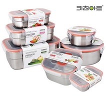 폴포 아트락 국산 스텐 304 밀폐 보관 용기 반찬통 김치통, F2.핸디 점보형2호 10000ml, 1개