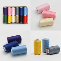 소잉데일리]소형 봉제사 12종 세트 손바느질 폴리 재봉실 바늘실57411, 소형봉제사 12종세트