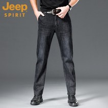 남자스판데님 JEEP 지프 겨울 가을 타입 롱 팬츠 남성 일자 와이드 캐쥬얼 전문점 4971686758
