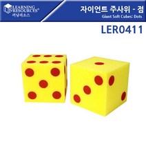 자이언트 주사위-점 돌봄교실 홈스쿨 수학교구 학습교구 소근육발달