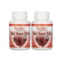 교릭 Kyolic Aged Garlic Extract Red Yeast Rice 숙성 마늘 추출물 홍국 플러스 CoQ10 75 정, 1개