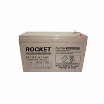 로켓트배터리 세방전지 로켓트배터리 ES7-12 12V7AH 축전지_98979EA, 쿠팡 1, 쿠팡 본상품선택