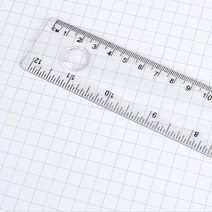 돋보기 직자 문구자 플라스틱자 30cm 30센티 3개