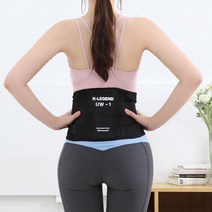 힐링팩토리 K-LEGEND 통판 복대 벨트 허리보호대 UW-1 (사은품증정), 사이즈 XXL