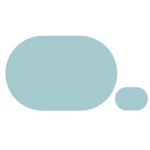 Inmos Pu 가죽 Placemats 식기 북유럽 가정 장식 식사 매트 다색 주문을 받아서 만들어진 코스터 Ecofriend, 10 하늘색_01 S