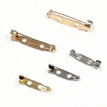 (10pcs)브로치핀 핀버튼 부자재, ---