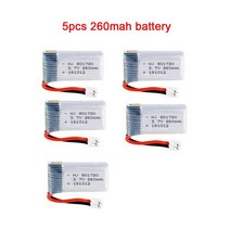 토이드론 입문용드론 드론낚시 농업용드론도매 h36 배터리 3.7 V 150 mah 260 300 mAh Lipo H56 T2G F36 H3, 05 5-260mah_01 25C