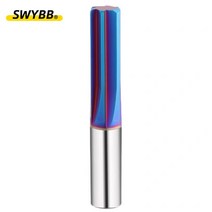 SWYBB 카바이드 기계 리머 직선 플루트 나노 코팅 CNC 홀 드릴링 도구 HRC60 경질 금속 2mm ~, 19 7x35x706F