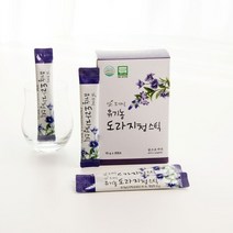 마음밭 유기농 도라지청 스틱(국내산) 10g 20스틱 40스틱- 국산 수제 청 조청 시럽 핸드메이드 차, 도라지청스틱 40포