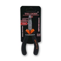 WELLBORN 블랙 구부러진 롱로우즈 4.5/뺀지/니퍼/펜치