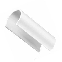 비닐하우스 파이프 32pcs 흰색 클램프 행은 야외 가든 용 온실 필름에서 쉽게 제거 할 수 있습니다., l