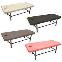 베드연구소 미용베드 마사지침대 경락베드 국내생산제작, 밤색, 1800x700x700, 열선있음