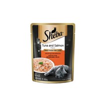 쉬바 고양이 주식 파우치 참치와 연어, 70g, 20개