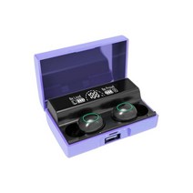 DFMEI 터치 디지털 리얼 무선 이어폰, XG01퍼플