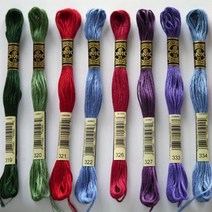 [원단쟁이] DMC자수실 면사(25번사) 8M (319~336) E28, 319