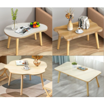 이케아 간이 미니 테이블 모음 좌식 구름 비정형 이동식 사이드 원룸 밥상 겸 슬림 다용도 보조 원룸 틈새 거실 협탁 침실 티 옆 쇼파 스탠드 원목 우드 꾸미기, 구름 우드  80x40x42