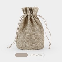 크리스마스쿠키박스 화과자케이스 선물포장 여러 크기 둥근 바닥 자연 재사용 가능한 황마 린넨 졸라 매는, 11