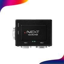 이지넷유비쿼터스 NEXT 2502VSP 1:2 VGA 모니터분배기 onoff 개별스위치 넥스트