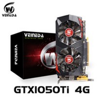 그래픽 카드 Veineda 비디오 카드 original 1050 ti 4gb 1060 3gb 5gb 6gb gtx960 2gb 4gb gddr5 128 bit pc 게임 gpu, gtx1050ti 4GB