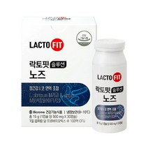 종근당건강 락토핏 솔루션 노즈 30캡슐(1개월분) 코 면역 유산균, 30캡슐, 1개, 30정