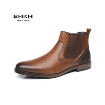 남자 명품 워커 겨울 오토바이 부츠 바이크 신발 bhkh 2022 men chelsea boots new men Chelsea Boots winter Leather Shoes
