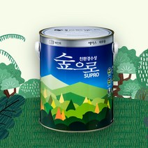 KCC 숲으로에이스외부용 3.78L 친환경 외벽페인트 담장 콘크리트 시멘트 무광 셀프, 색상선택, 연그린2