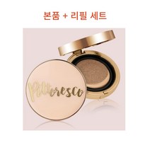 Pittoresco 미스트 쿠션 (본품 + 리필 1 개 세트) SPF50 PA ++ 피토레스코 일본 최초 상륙, one option, one option
