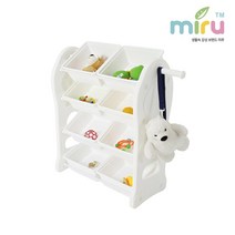 미루 야무진 장난감정리함 - 시리즈, 미루 야무진 4단 베이직 -화이트