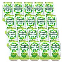 롯데 트로피카나 스파클링 사과 (355ml x 20개입), 355ml, 20개