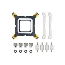 darkflash 12세대 lga 1700 cpu 브래킷 인텔 cpu용 tr.dx.ac 시리즈 수냉식 라디에이터 지원, lga 1700 cpu 브라켓, [01] LGA 1700 CPU bracket, 01 LGA 1700 CPU bracket