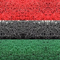 1m단위 코일매트 현관 복도 로비 바닥깔개 실외카페트, 레드, 1개