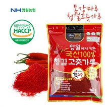 영월농협 동강마루 청결 고춧가루500g_보통맛, 없음, 상세설명 참조