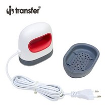 프린터 제작 의류 머그컵 스탬핑 프레스기 열전사 쉬운 보도 미니 열 전송 기계 로고 티셔츠 Lables 승화 인쇄, 옵션01 Red mini heat press, 옵션03 영국 플러그