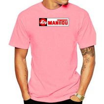 Manitou 지게차 티셔츠 Sz S - 빅사이즈, M, Men Deep pink