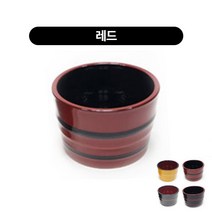 멜라민 모밀장국 대자 4종류 100x67mm DB, 레드