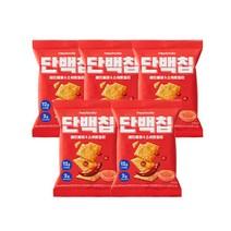 헤이바디 MBTI 단백칩 레드페퍼&스위트칠리, 50g, 5개
