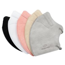 국산 2D 마스크 밸유어블마스크 대형 3중레이어 부직포 먼지차단 공산품마스크, 04. 베이지