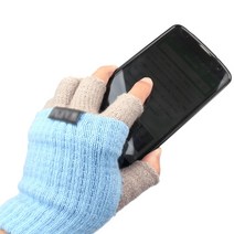 손가락 반 장갑 겨울 니트 패션 종류 없는 방한 남성 여성 터치 스마트폰