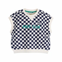 NC 야탑 컬리수 유니크하면서도 귀여운 느낌을 주는 체커보드베스트입니다.